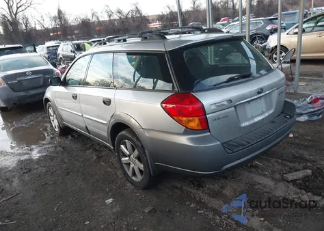 2007 Subaru Outback 2.5I from USA, damaged, VIN 4S4BP61C577323215